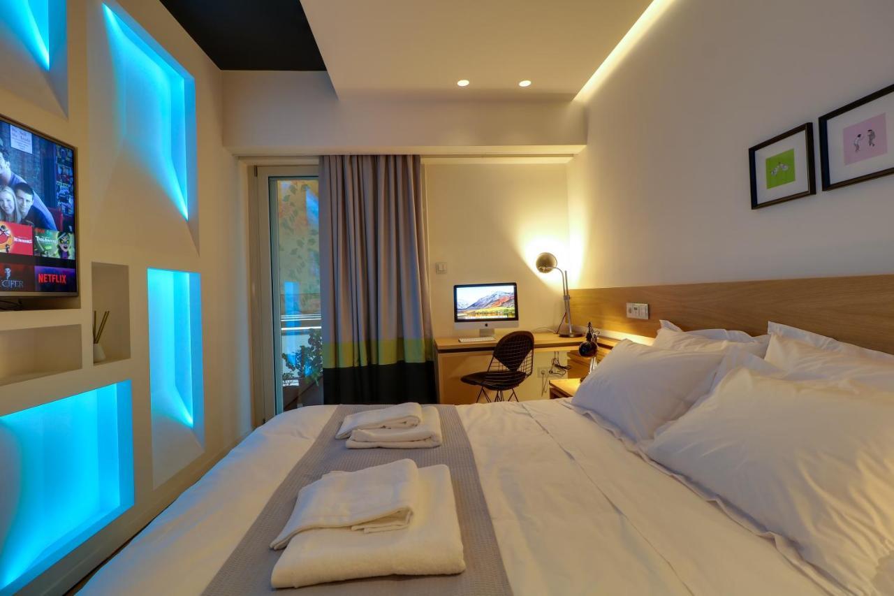 Superior Central Apt|3Min To Metro|Ac|Netflix|Imac Athen Eksteriør bilde