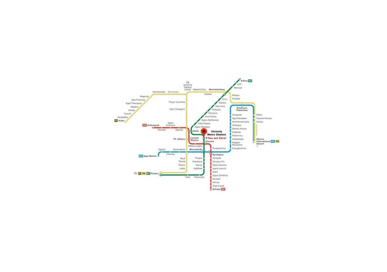 Superior Central Apt|3Min To Metro|Ac|Netflix|Imac Athen Eksteriør bilde